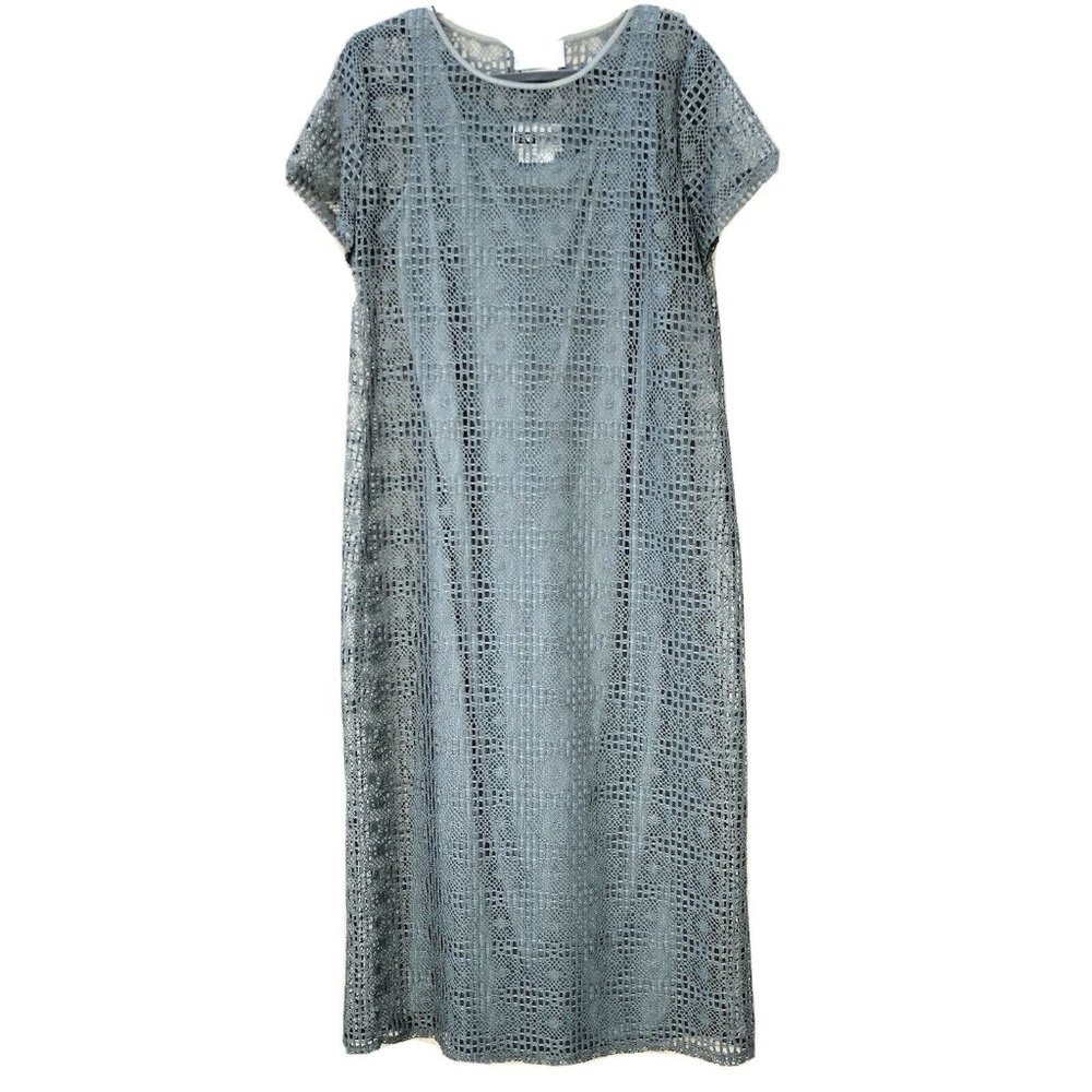 I.N. STUDIO San Francisco Crochet Maxi Dress Sz 16